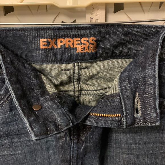 EXPRESS SHORT JEAN SKIRT - Picture 3 of 5